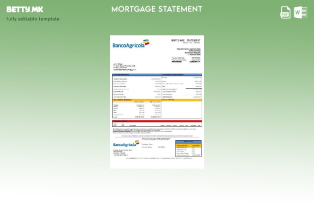 Модерен стил на Доминиканската Република Банко Агрикола за извод на банкарска хи